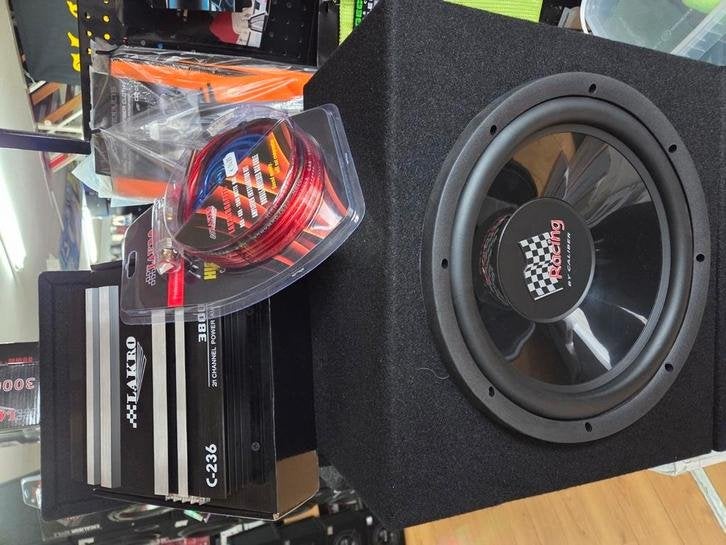 12inch subwooferset 750watt, Auto diversen, Niet ingevuld, Niet ingevuld, Nieuw, Ophalen of Verzenden