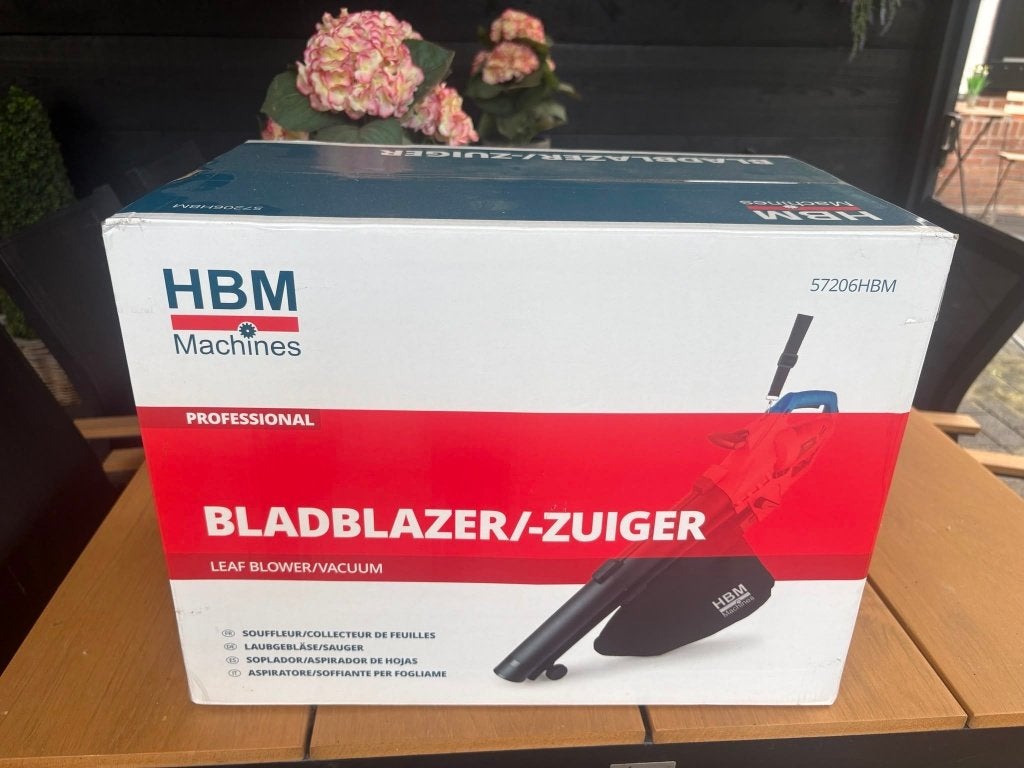 bladblazer en bladzuiger nieuw in doos, Ophalen, Handgedragen, HBM, Nieuw