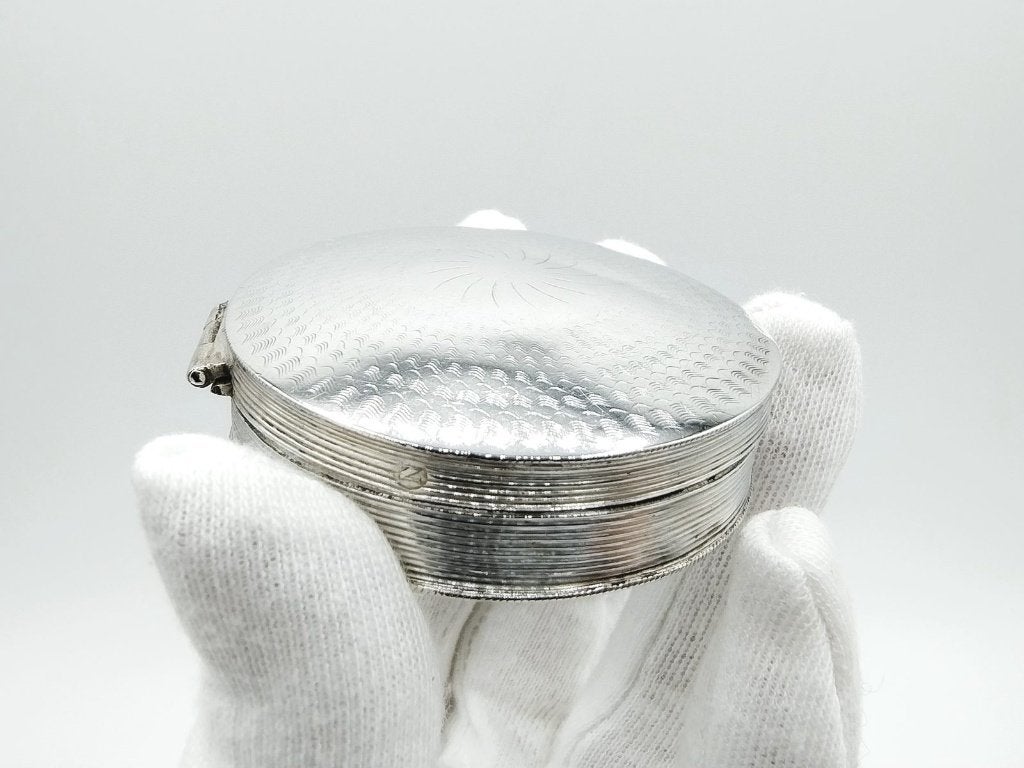 Zilveren pepermuntdoosje, H. Ament, Joure, 1847, Antiek en Kunst, Verzenden, Zilver