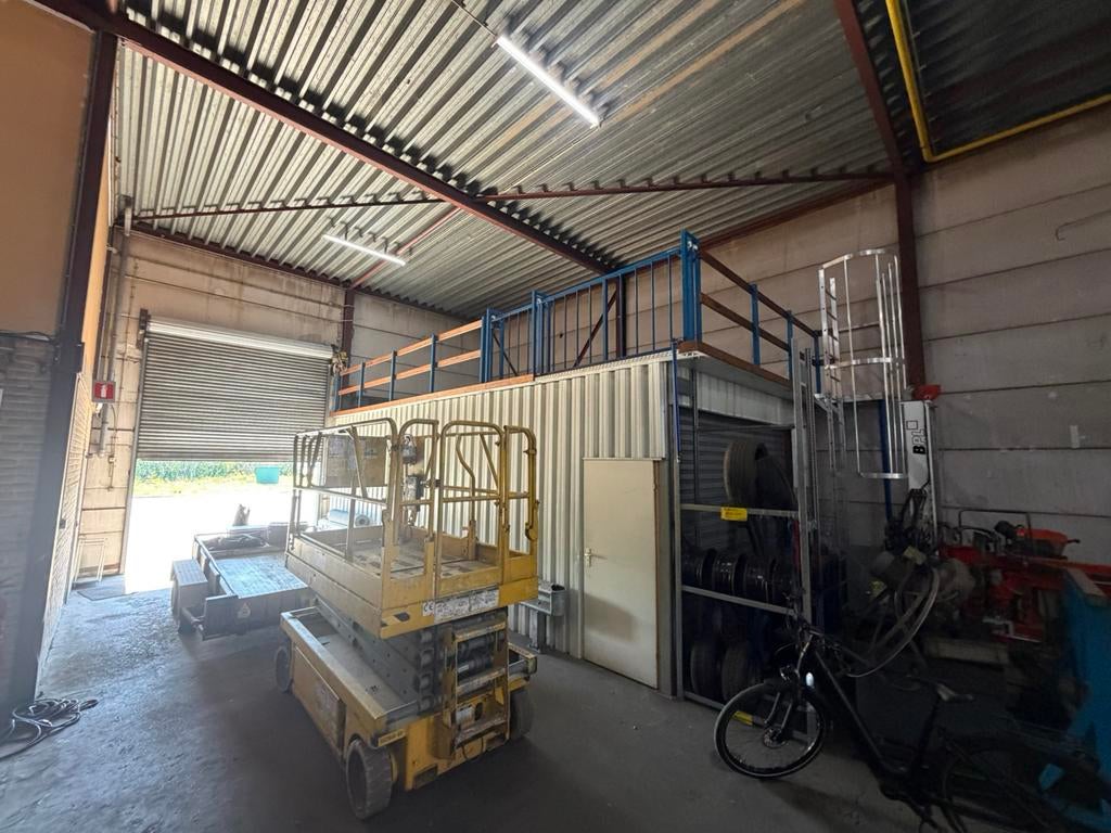 Bieden! Gebruikte entresolvloer 4x9 meter , Manorga., Zakelijke goederen, Kantoor en Winkelinrichting | Magazijn, Stelling en Opslag