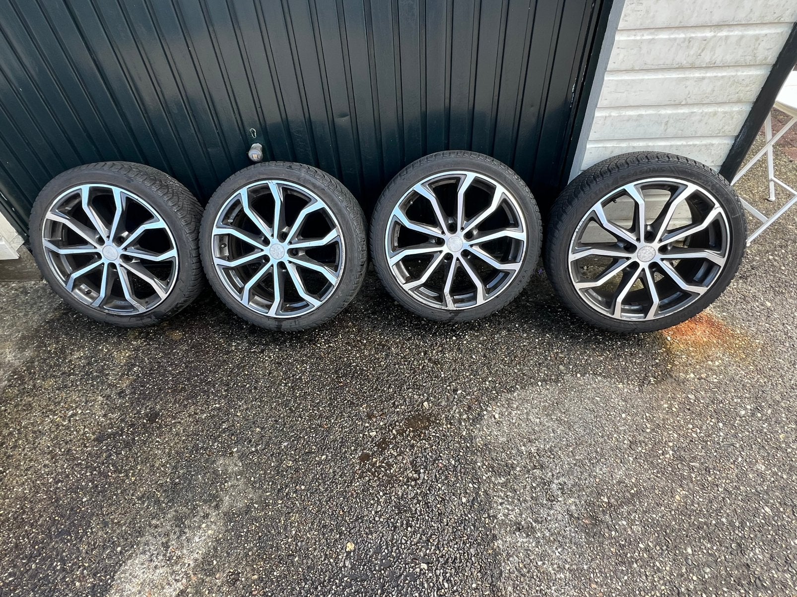 Set van 4 Goodyear Vector 4Seasons Gen-2 All-Season banden m, Ophalen, 18 inch, Gebruikt, Banden en Velgen