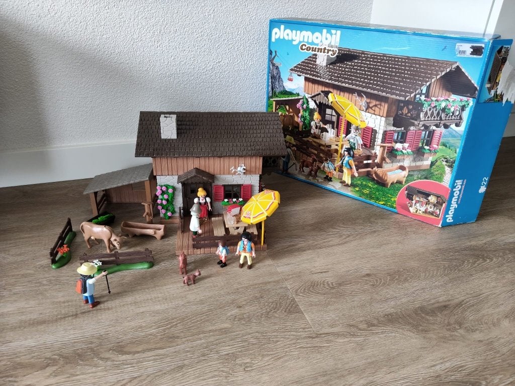 Playmobil country 5422 Berghut, Gebouw, Complete set, Ophalen of Verzenden, Zo goed als nieuw