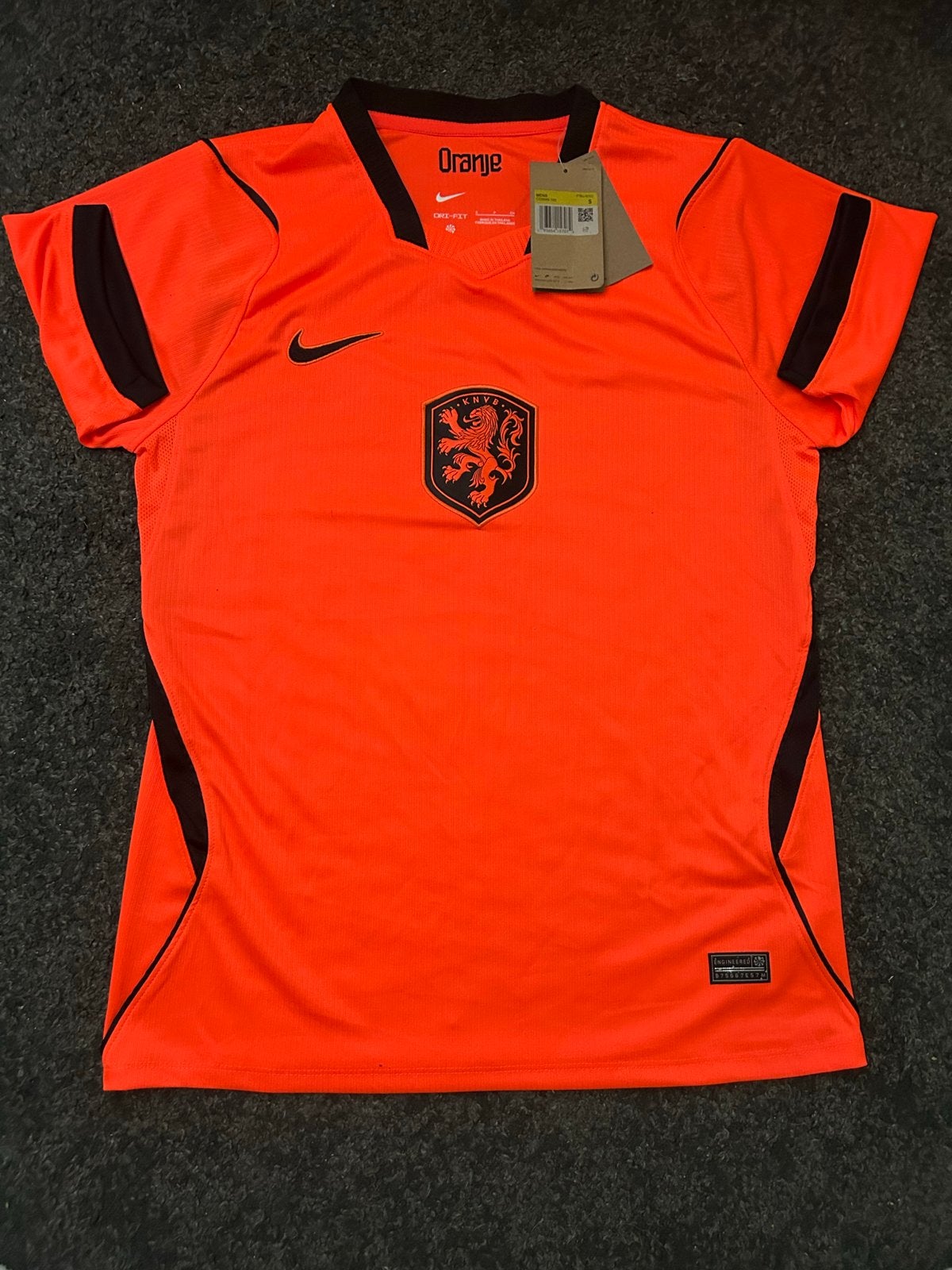 Oranje Nike KNVB Voetbalshirt - Maat S, Maat S, Ophalen of Verzenden, Nieuw, Shirt