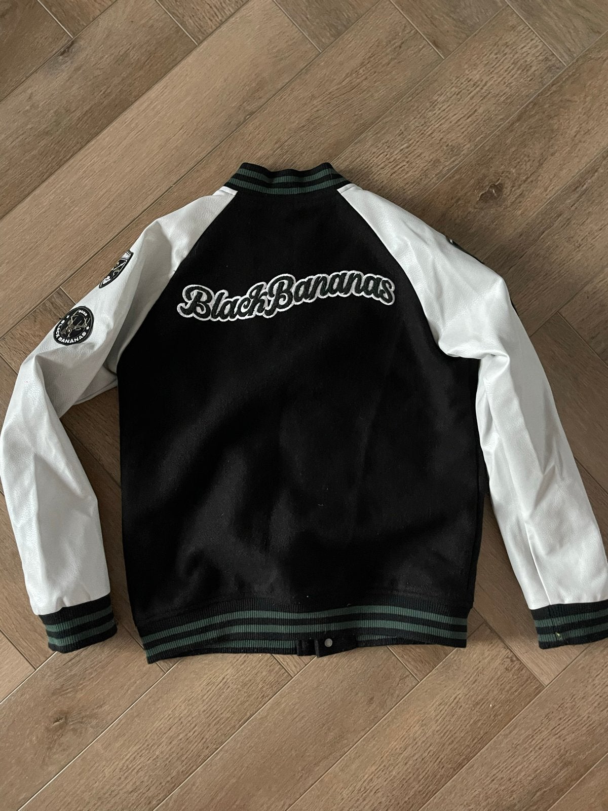 Black Bananas Varsity Jacket - Maat 164, Verzenden, Zo goed als nieuw, Jongen of Meisje