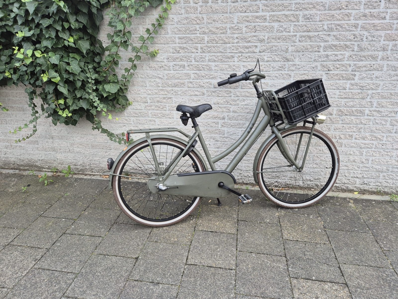 Cortina u4 legergroen 26 inch met 3 versnellingen, Fietsen en Brommers, Ophalen, Gebruikt, 26 inch of meer, Versnellingen
