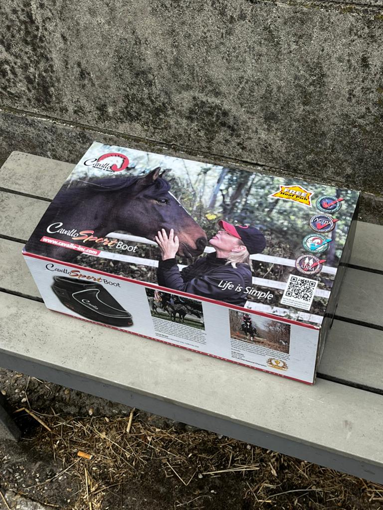 Hoefschoenen Cavallo Sport Boot, maat 5, Ophalen of Verzenden, Zo goed als nieuw