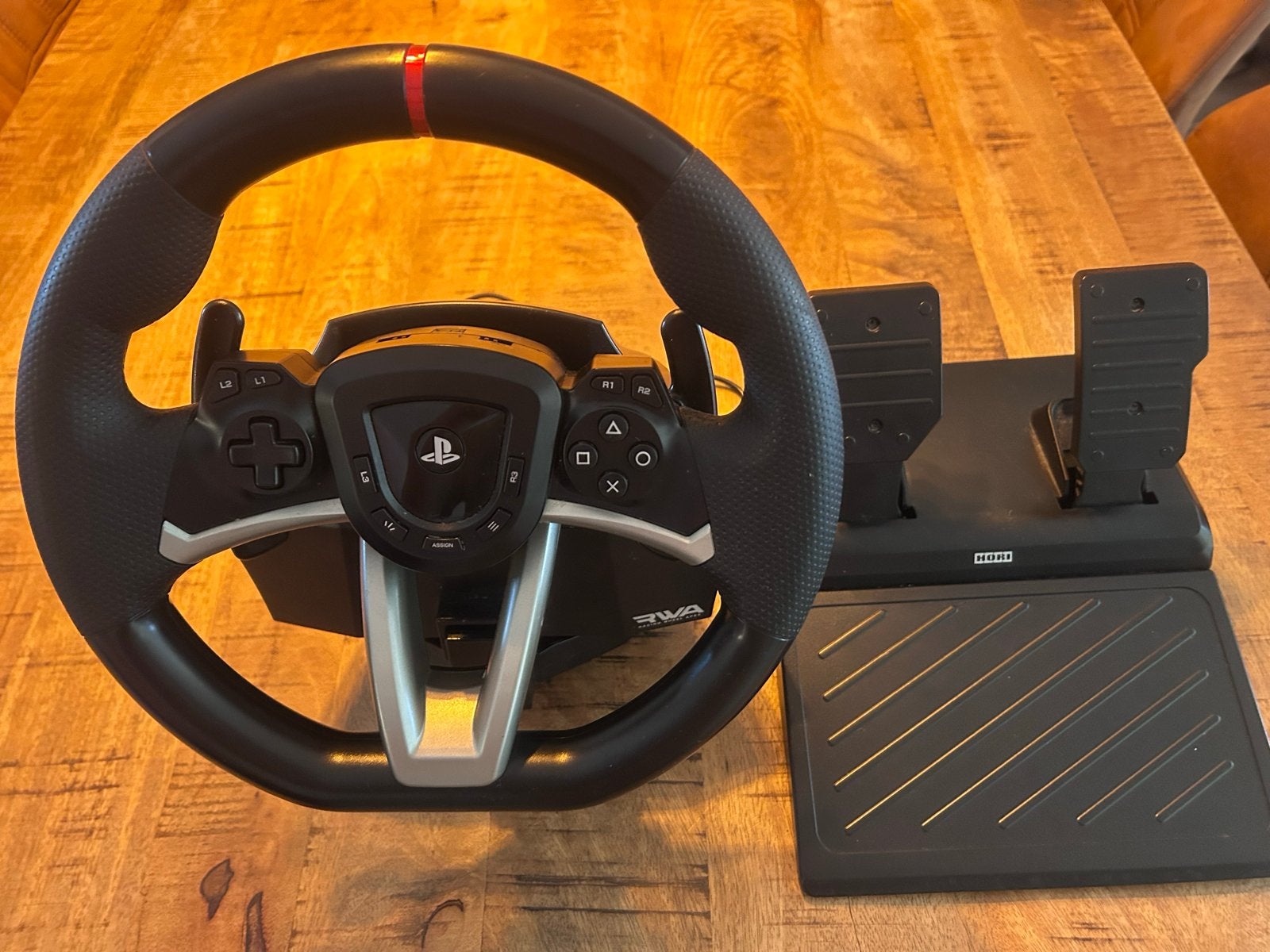 Race Stuur met Pedalen voor PS5, PS4 en PC, Ophalen, Gebruikt, Racen en Vliegen