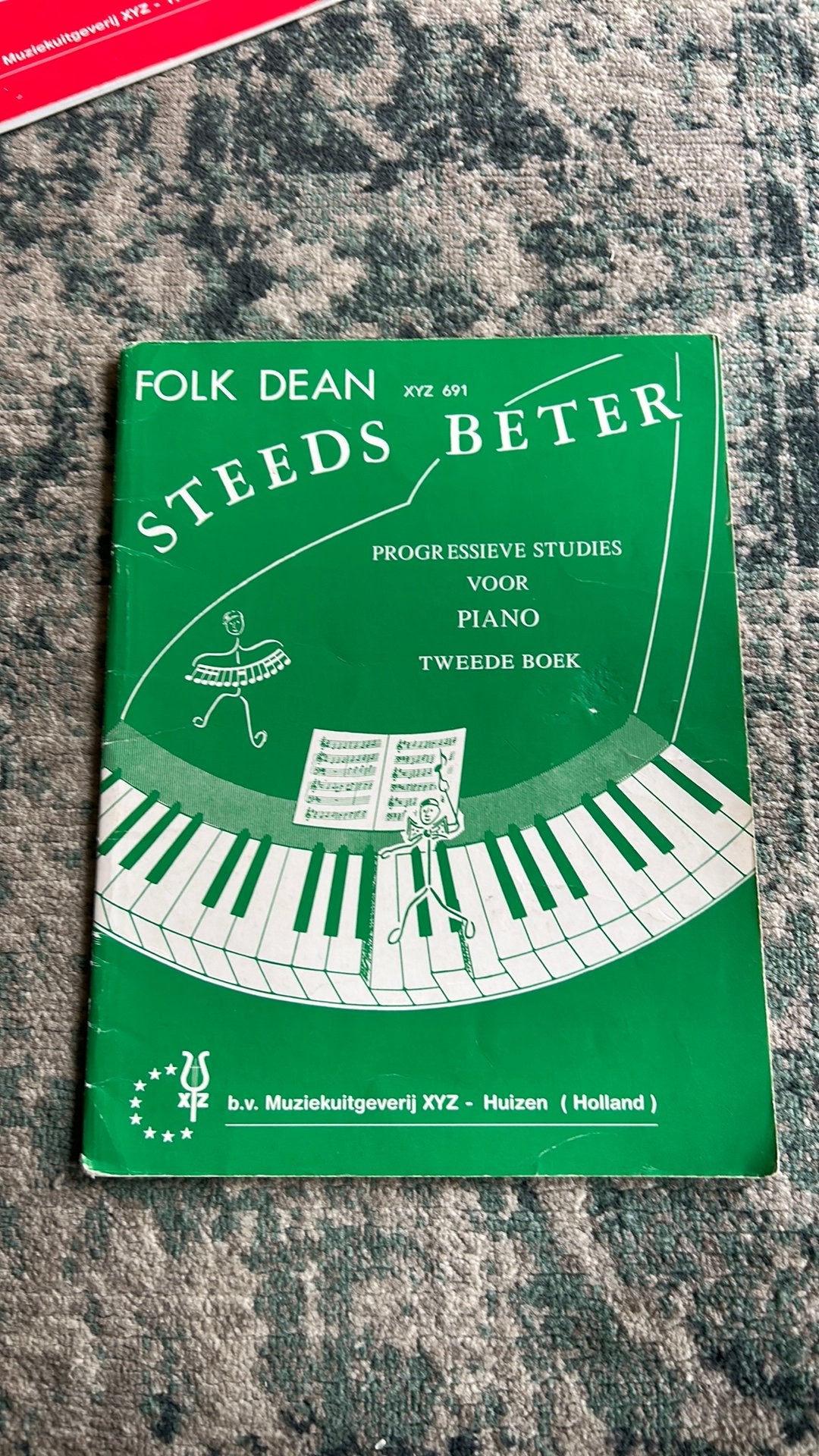 Folk Dean steeds beter 2 pianoboek, Muziek en Instrumenten, Bladmuziek, Klassiek, Les of Cursus, Ophalen of Verzenden, Zo goed als nieuw