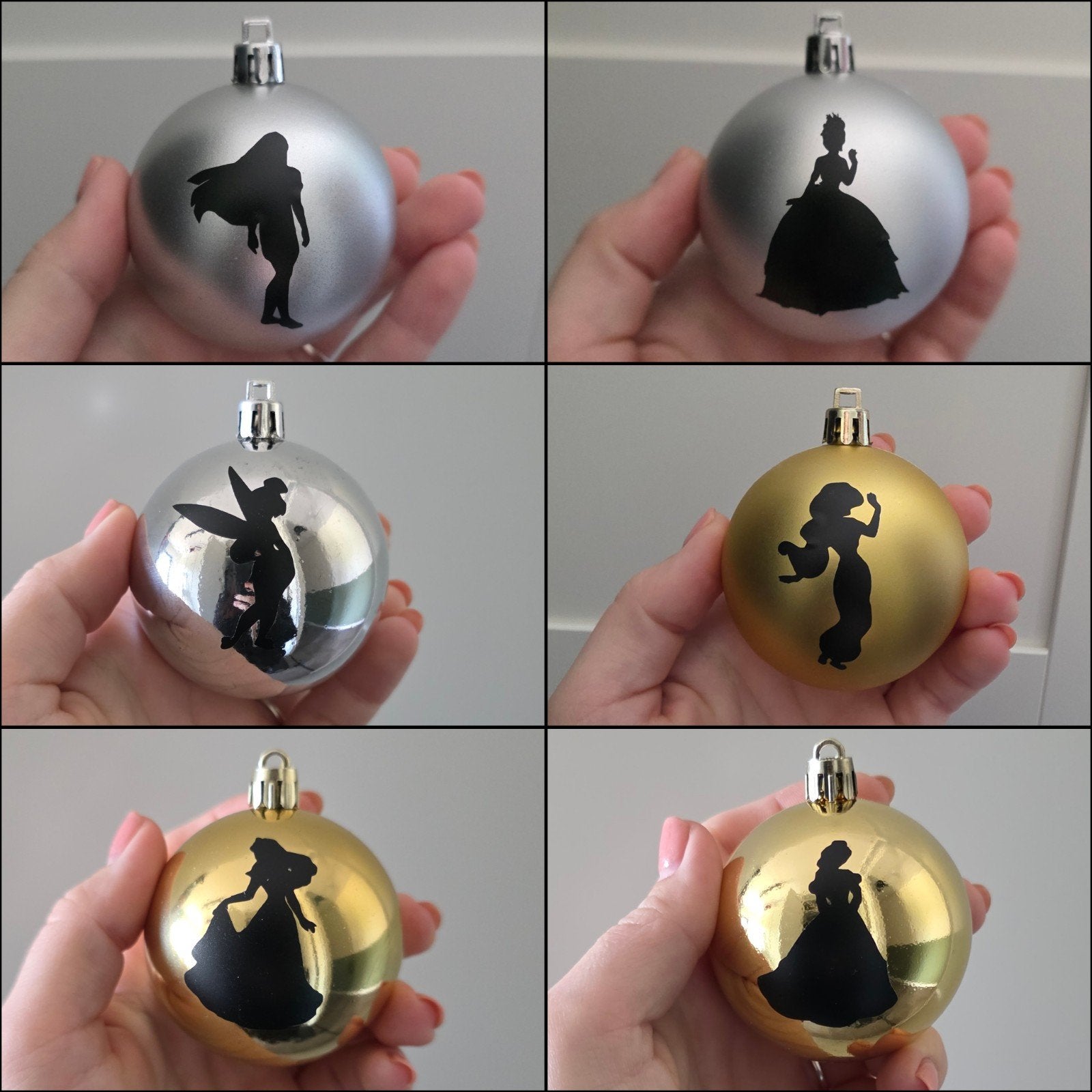 Verschillende Disney kerstballen kerstbal kerst bal, Ophalen of Verzenden, Nieuw