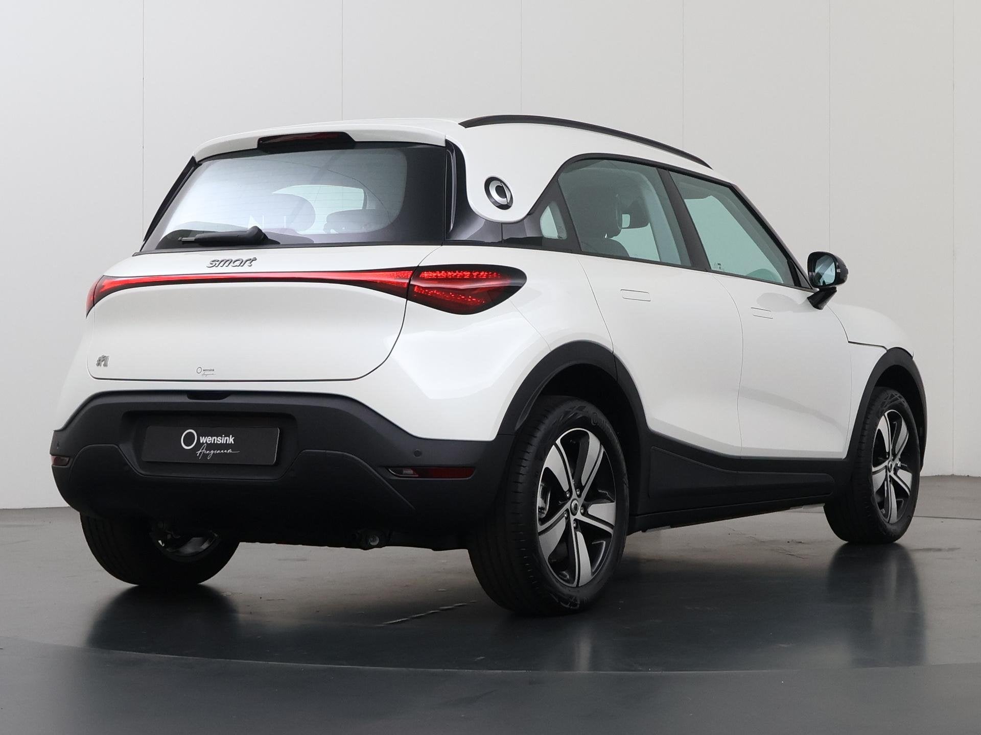 smart #1 Pure+ 66 kWh | 22 KW Laden | CyberSparks LED koplam, Auto's, Automaat, Verwarmde buitenspiegels, Wit, Nieuw
