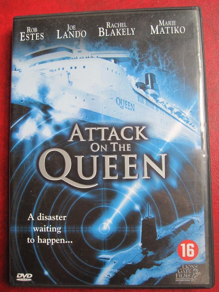 Attack on the Queen, Cd's en Dvd's, Dvd's | Actie, Zo goed als nieuw, Actie, Vanaf 16 jaar, Ophalen of Verzenden
