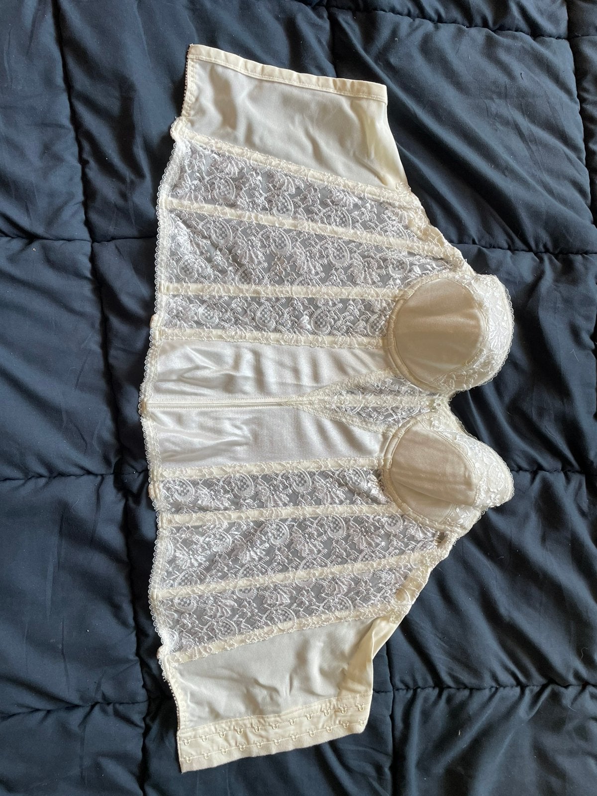 Corset di Lorenzo, Kleding | Heren, Bodywarmers, Ophalen of Verzenden, Zo goed als nieuw, Wit