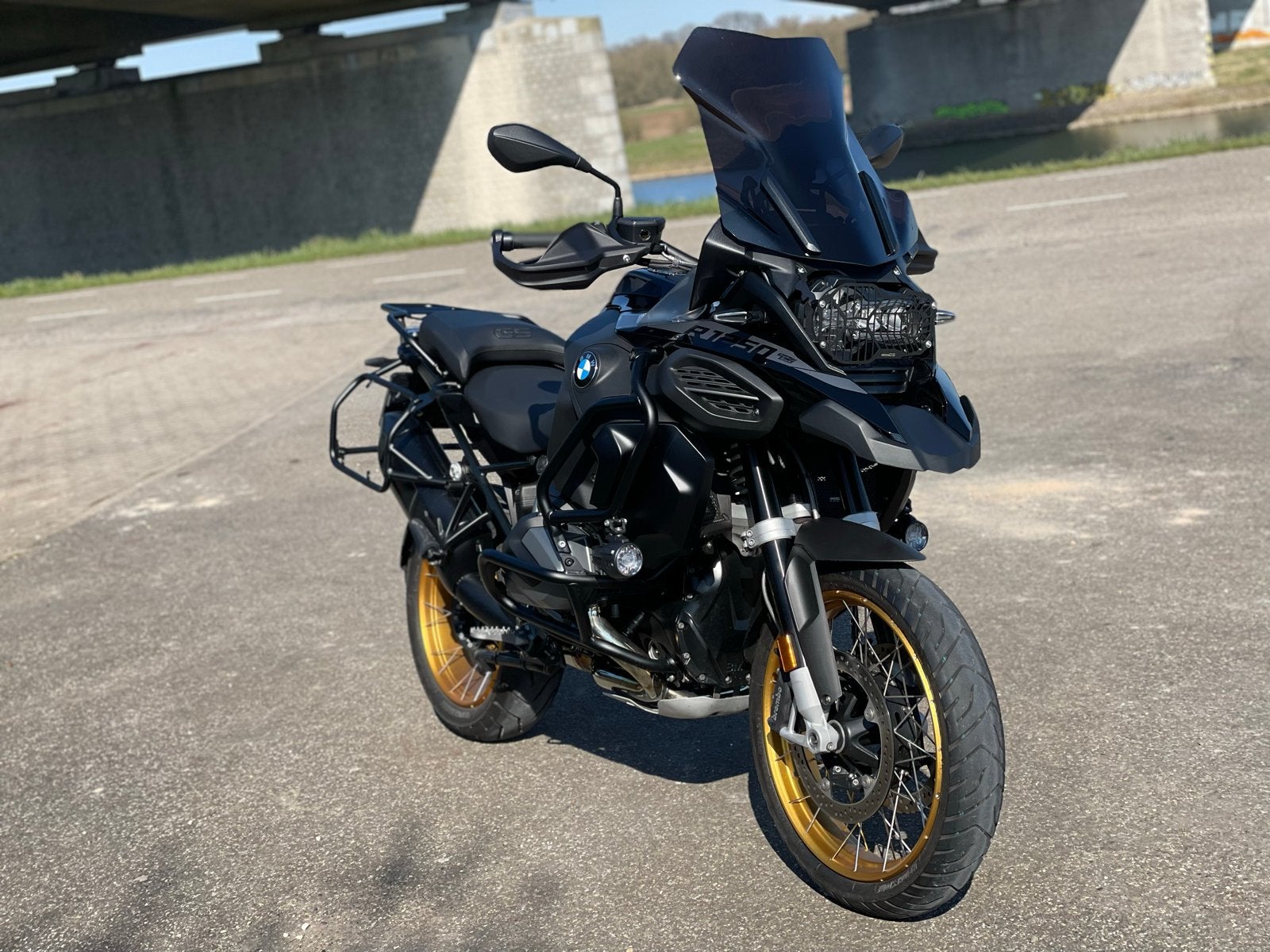 BMW R 1250 GS Adventure Triple Black, Motorrijbewijs A, Gebruikt, Particulier, Toermotor