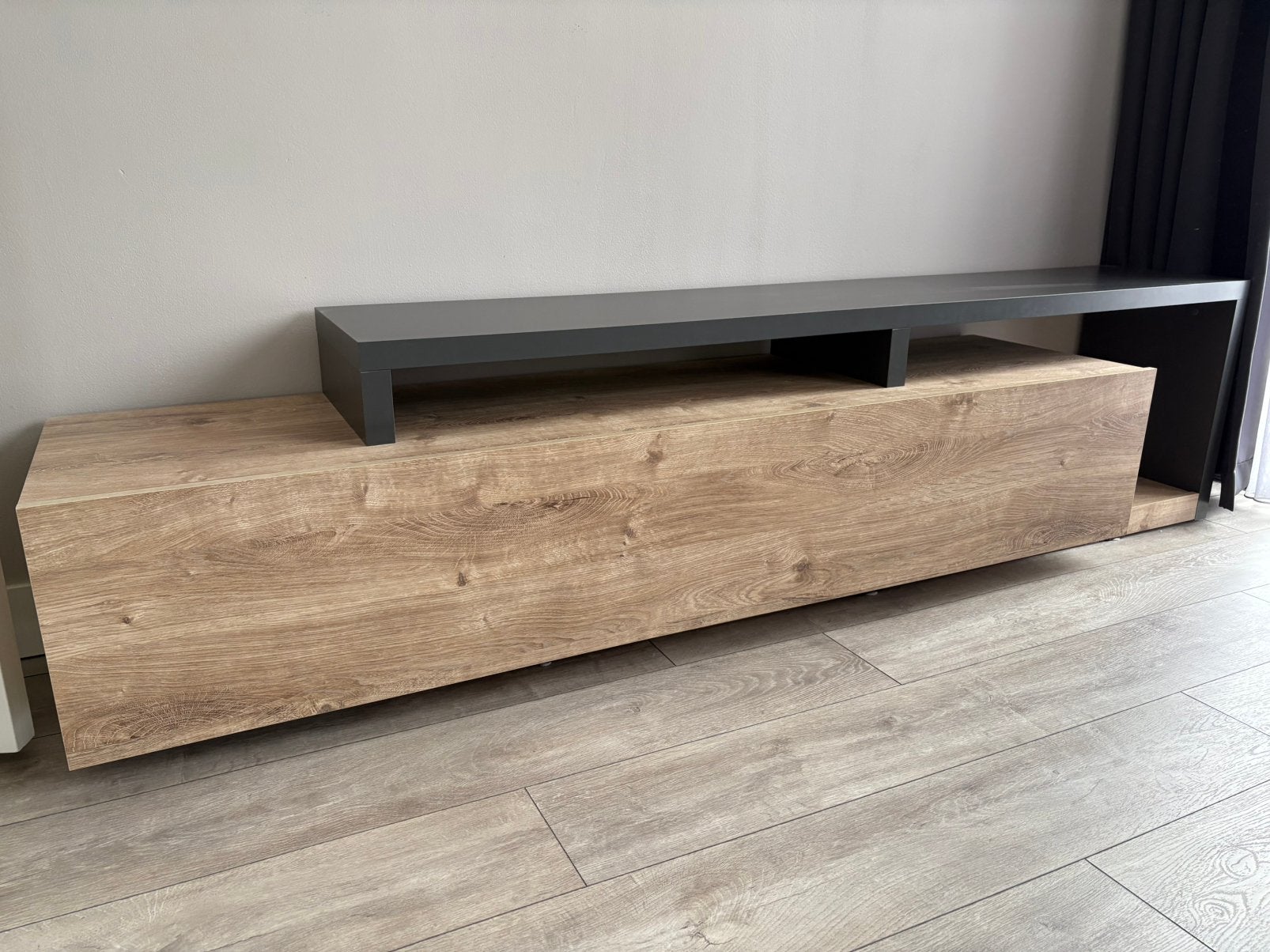 Tv meubel, Ophalen, Zo goed als nieuw, 200 cm of meer, Minder dan 100 cm