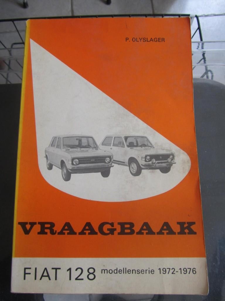 vraagbaak  FIAT 128  1972  / 1976, Ophalen of Verzenden