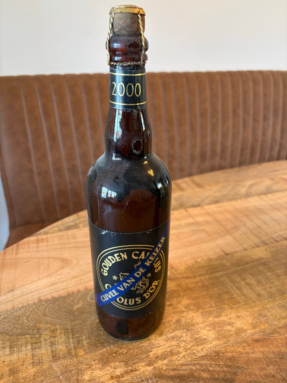 Gouden Carolus Cuvee van de Keizer 2000 - Zeldzaam Bier, Ophalen of Verzenden, Gebruikt, Flesje(s), Overige merken