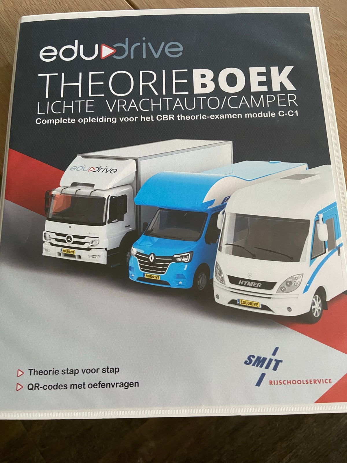 EduDrive Theorieboek Lichte Vrachtauto/Camper C-C1, Ophalen of Verzenden, Alpha, Zo goed als nieuw, Overige niveaus