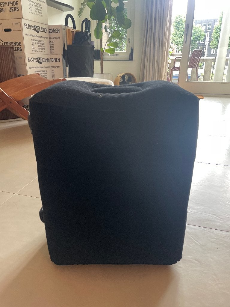 Opblaasbare poef / reisvoetenbank, Ophalen, Overige materialen, Minder dan 50 cm, Gebruikt