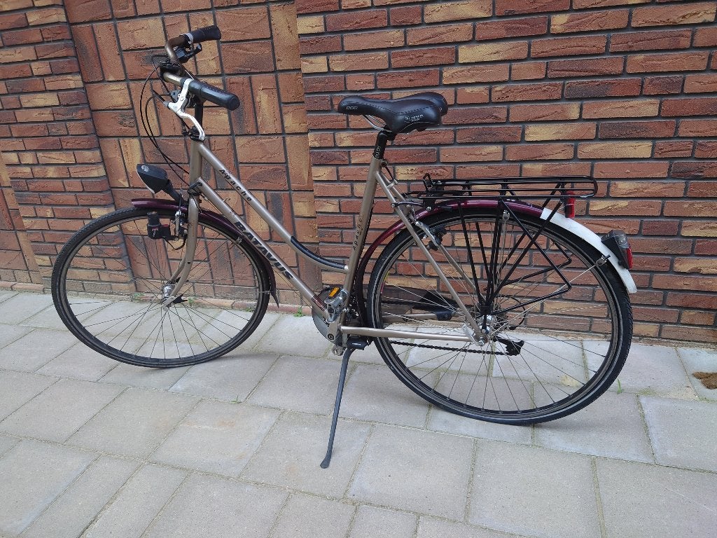 damesfiets, Ophalen, Gebruikt, Velgrem, 47 tot 50 cm
