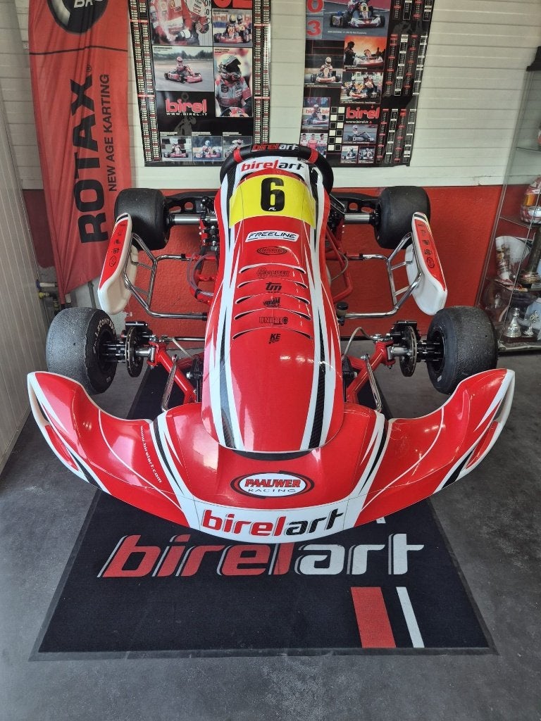 Birel art KZ S18 schakel kart rolling chassis 2025!, Ophalen, Gebruikt, Kart