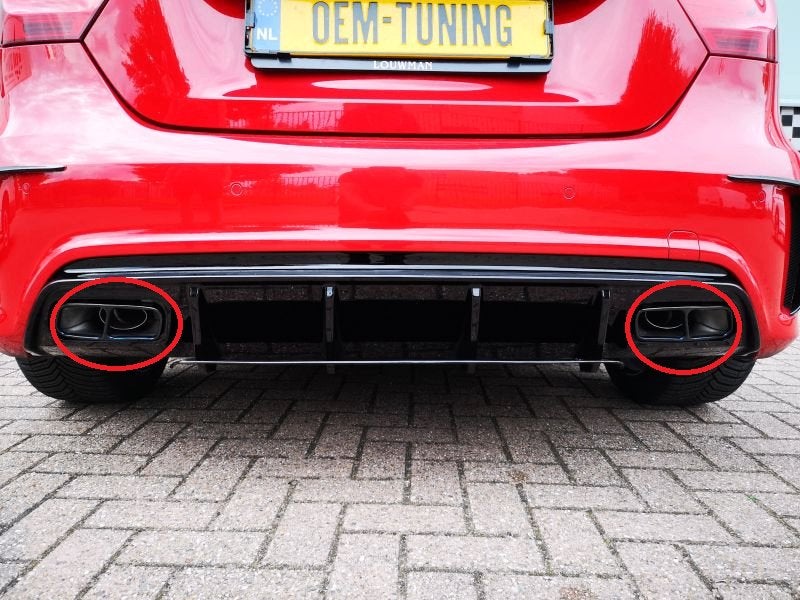 Uitlaat Verleng Adapters A‑Klasse W176 voor A45 Diffuser, Ophalen of Verzenden