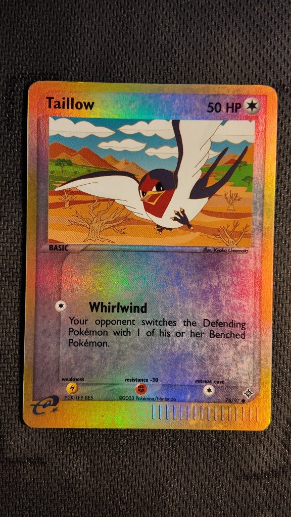 Taillow 76 Dragon | Pokemon kaart, Ophalen, Zo goed als nieuw, Losse kaart, Foil