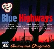 3CD Blue Highways - Americana Originals, Americana, Ophalen of Verzenden, Zo goed als nieuw, Verzamelalbum