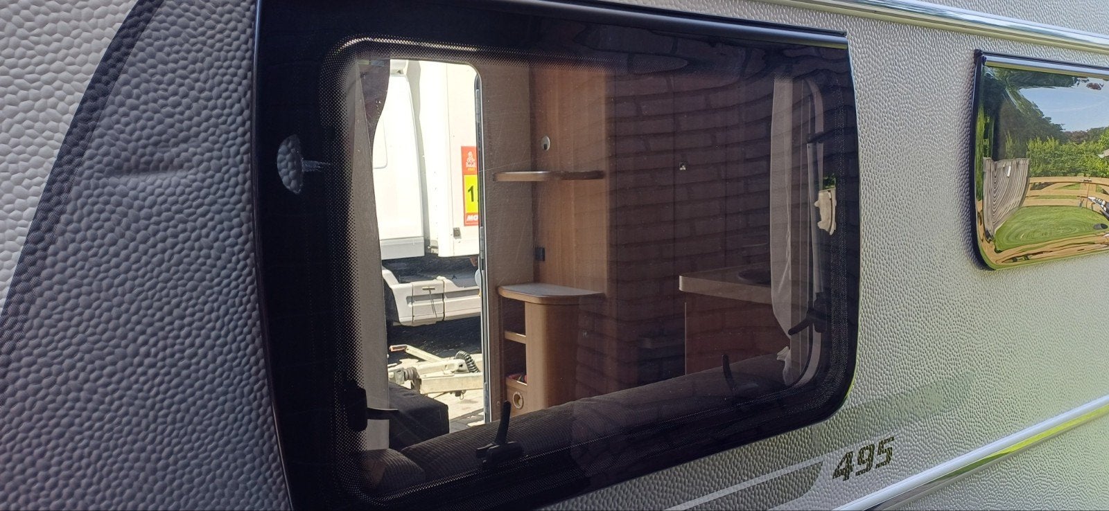 Fendt caravan raam 900x550 mm met schade, Caravans en Kamperen, Caravan accessoires, Ophalen, Gebruikt