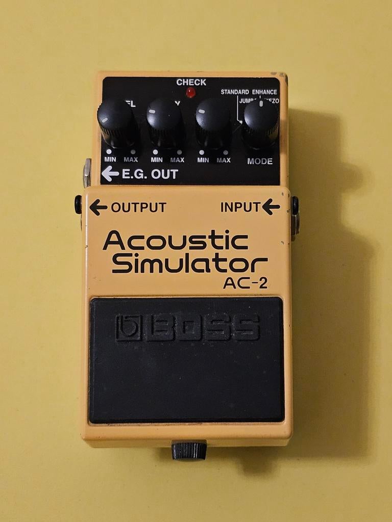 Boss AC-2 Acoustic Simulator, Muziek en Instrumenten, Effecten, Gebruikt, Overige typen, Ophalen of Verzenden