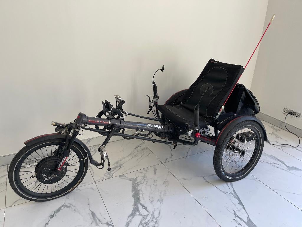 Hase Kettwiesel driewielfiets, Ophalen, Gebruikt