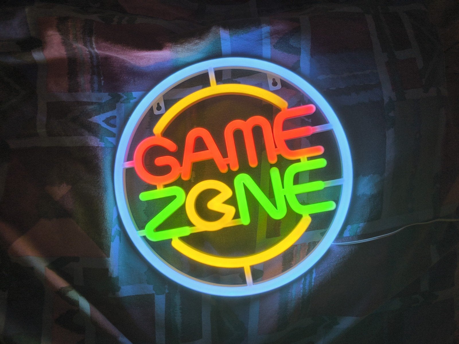 Game Zone Neon LED Lamp - Perfect voor Gamers!, Ophalen of Verzenden