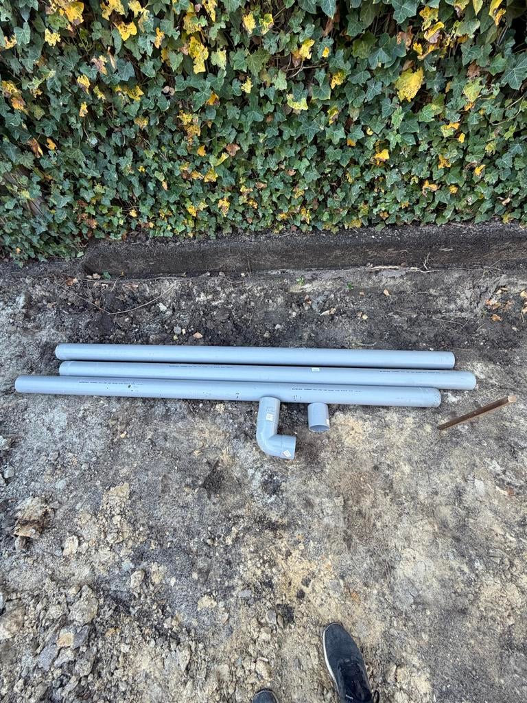 PVC buizen 3x 2meter 90mm, Ophalen, Afvoer, Pvc, 2 tot 4 meter