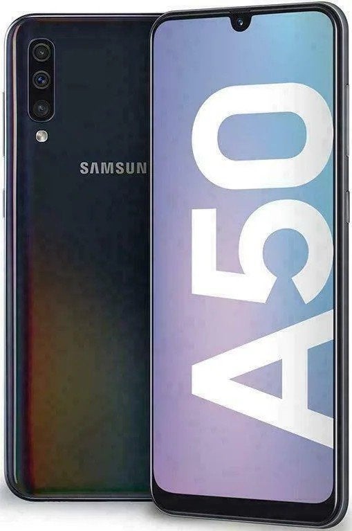 Samsung Galaxy A50 128GB Zwart - Zo goed als nieuw, Telecommunicatie, Mobiele telefoons | Samsung, Zwart, Touchscreen, Ophalen of Verzenden