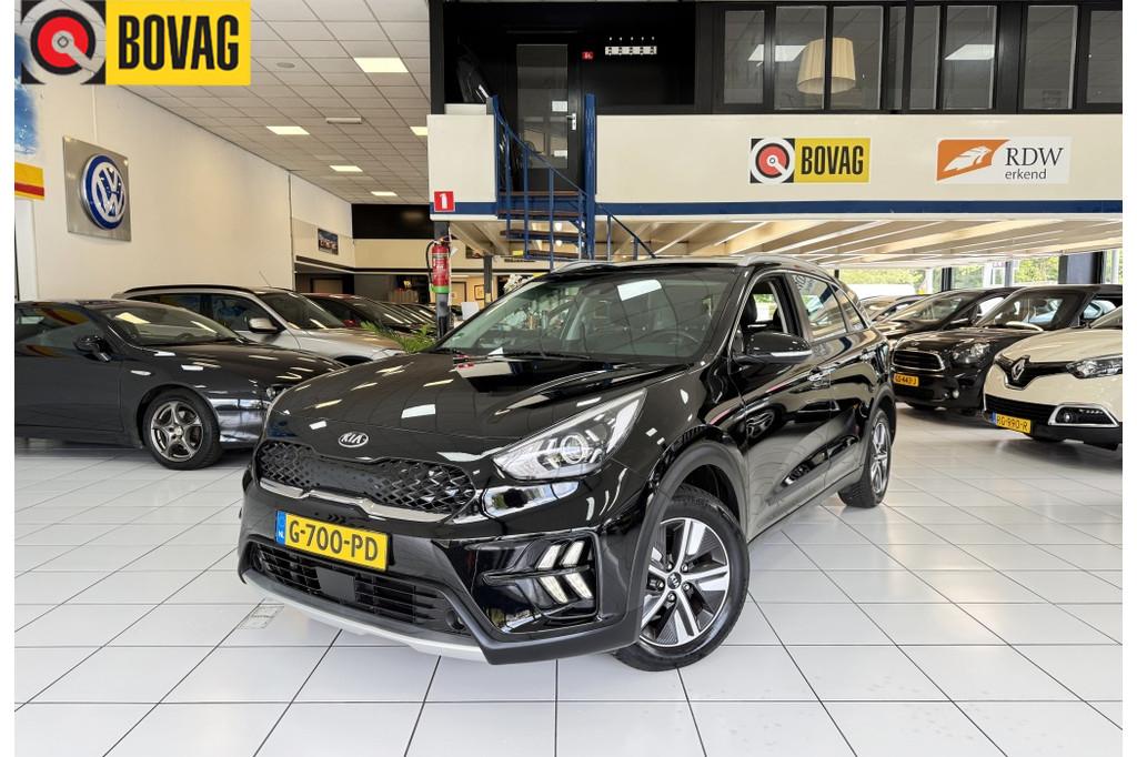 Kia Niro 1.6 GDi H. Execut Bovag Garantie Automaat, Automaat, Gebruikt, Euro 6, Leder en Stof