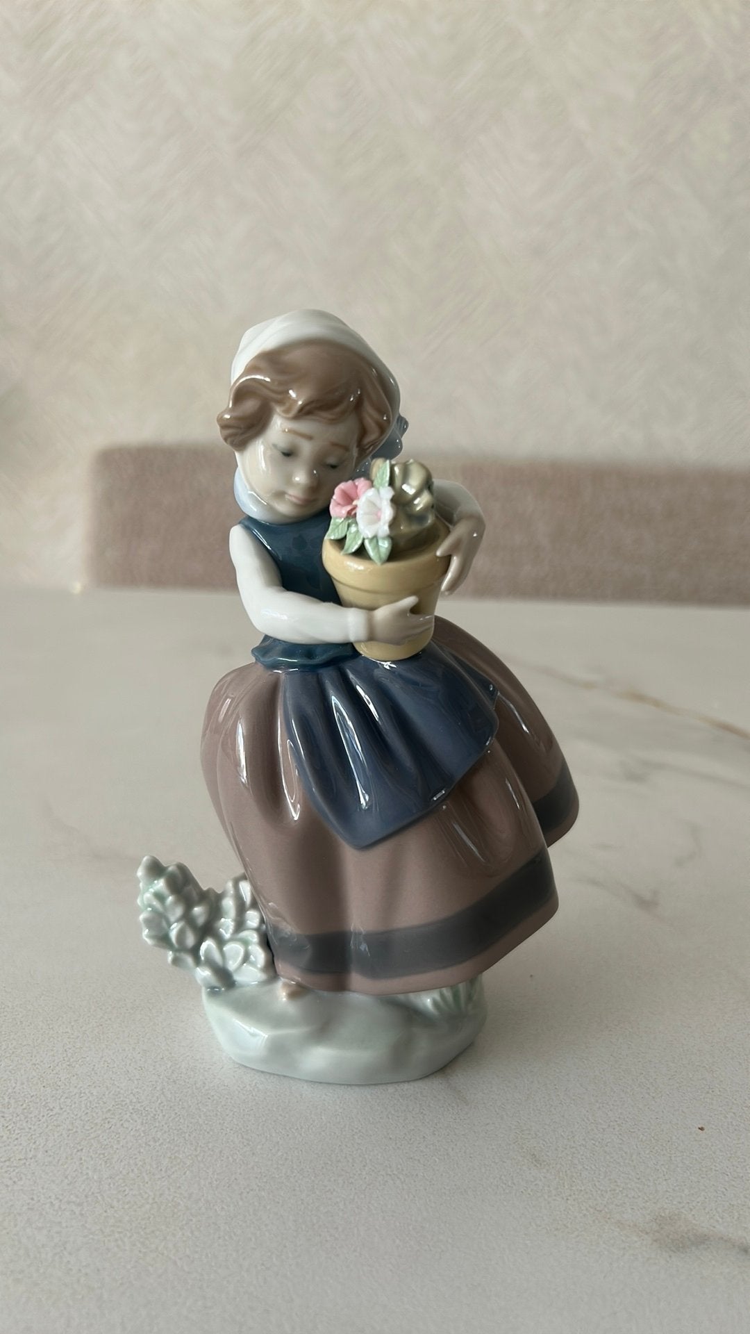Porseleine beeltje van lladro, Antiek en Kunst, Ophalen