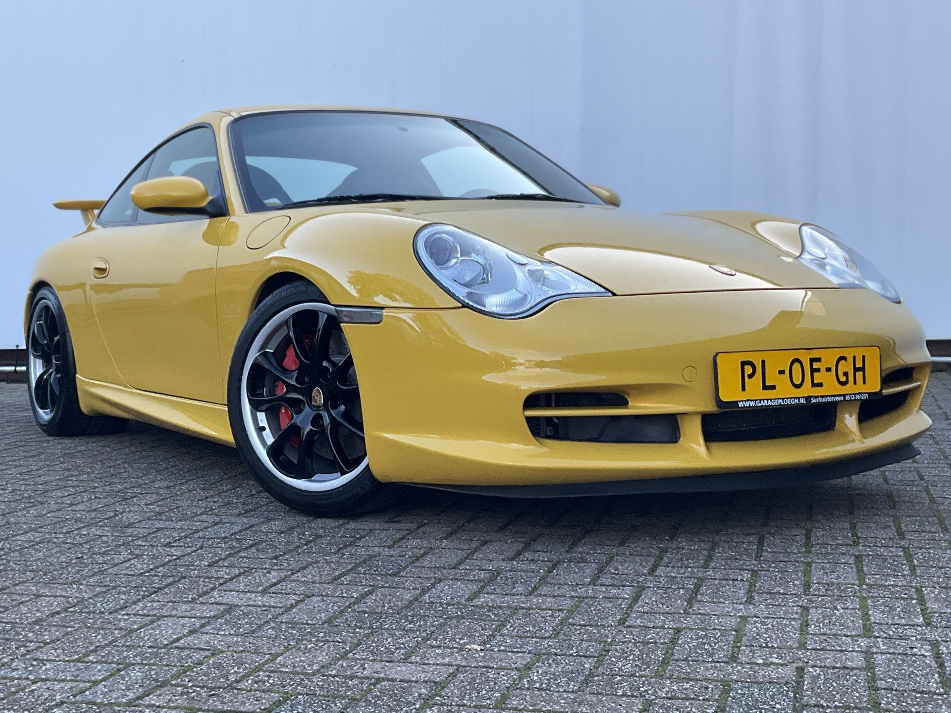 Porsche 911 3.6 Coupé 996 GT3 Collect Car Speed Gelb Carbon, Auto's, Gebruikt, Bedrijf, Handgeschakeld, 3600 cc