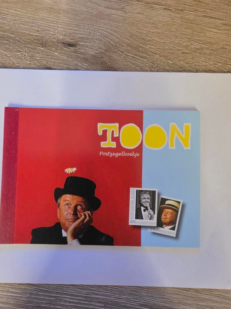 Postzegels Toon Hermans prestige boekje, Postzegels en Munten, Postzegels | Nederland, Ophalen of Verzenden, Na 1940, Postfris