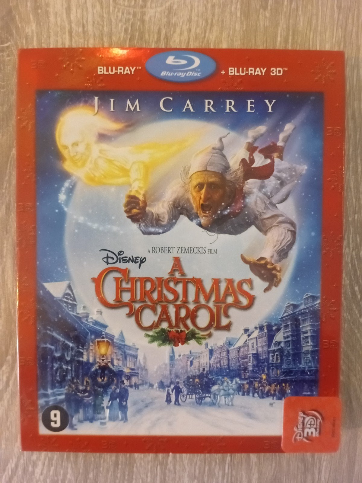Disney's A Christmas Carol 3D Blu-ray (Jim Carrey), Inclusief extra's, Film, Ophalen of Verzenden, 3D Blu-ray