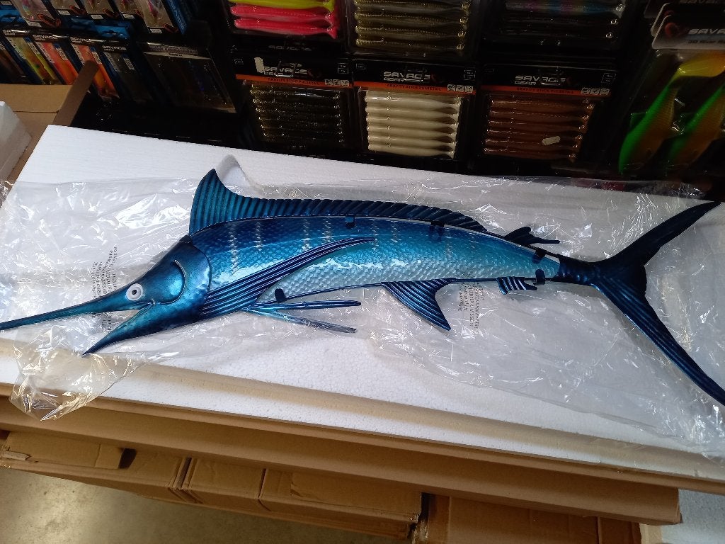 Wanddeco: Snoek/Karper/Baars/Tonijn/Marlijn/Zeilvis....lees, Info@hengelsportleon.nl, Overige typen, Eurocatch, Nieuw