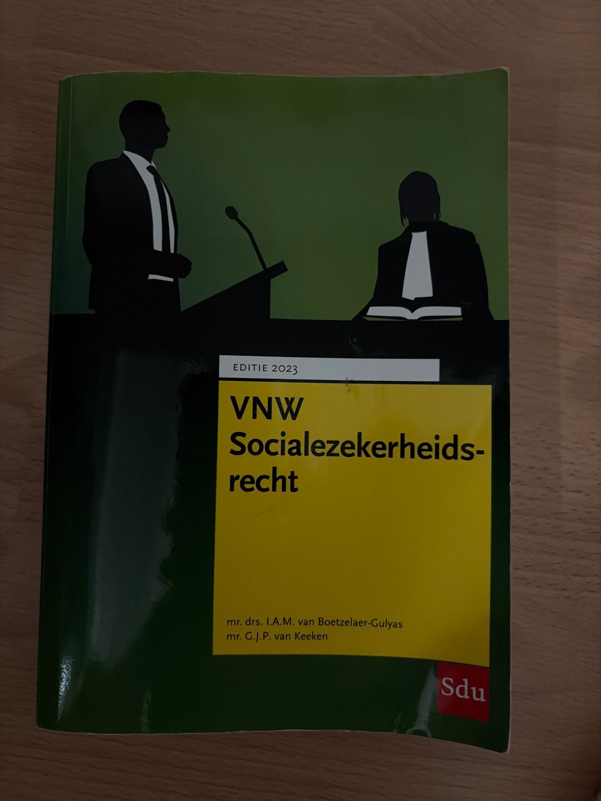 VNW Socialezekerheidsrecht Editie 2023, Ophalen of Verzenden, Gamma, Zo goed als nieuw, HBO