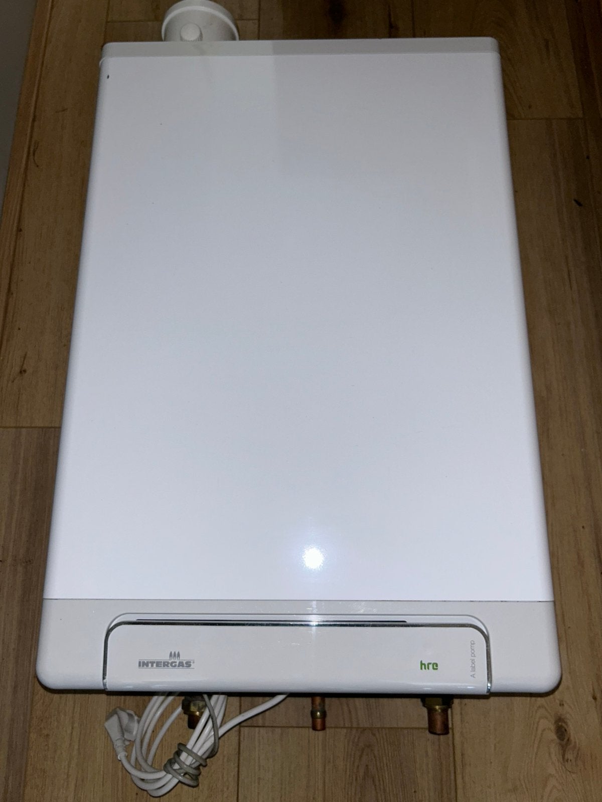 Intergas HRE 28/24A combi ketel, Ophalen, Geiser, Minder dan 20 liter, Minder dan 3 jaar oud