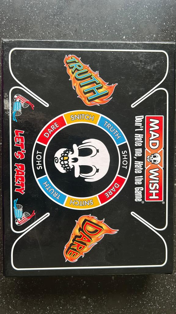 Mad X Wish shotjes drankenspel, Hobby en Vrije tijd, Gezelschapsspellen | Kaartspellen, Ophalen of Verzenden, Zo goed als nieuw