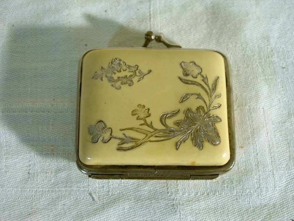 Antieke Franse portemonnee, Antiek en Kunst, Ophalen of Verzenden