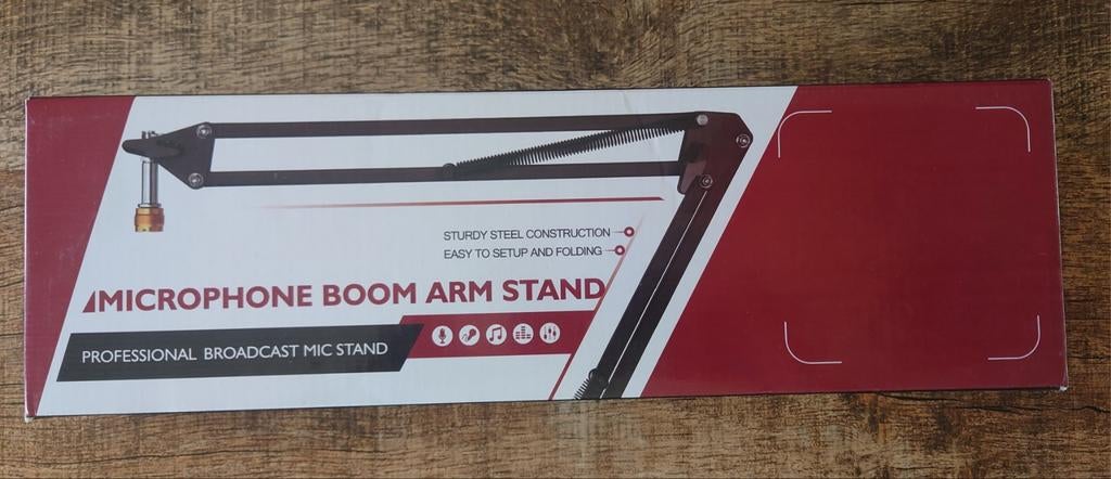 (NIEUW) MICROFOON STANDAARD, Ophalen of Verzenden, Nieuw, Microfoon