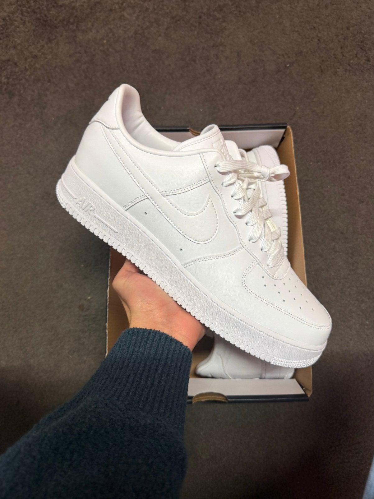 Nike Air Force 1 White - 48.5, Wit, Nieuw, Ophalen of Verzenden, Sneakers of Gympen