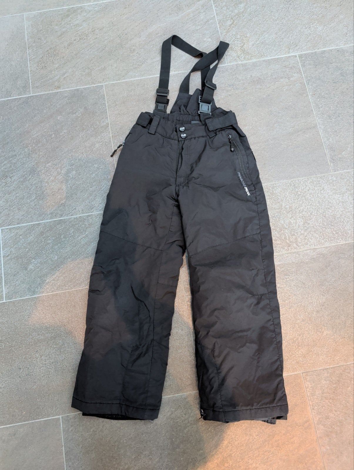 Mountain Peak skibroek met bretels maat 128), Broek, Overige maten, Ophalen of Verzenden, Zo goed als nieuw