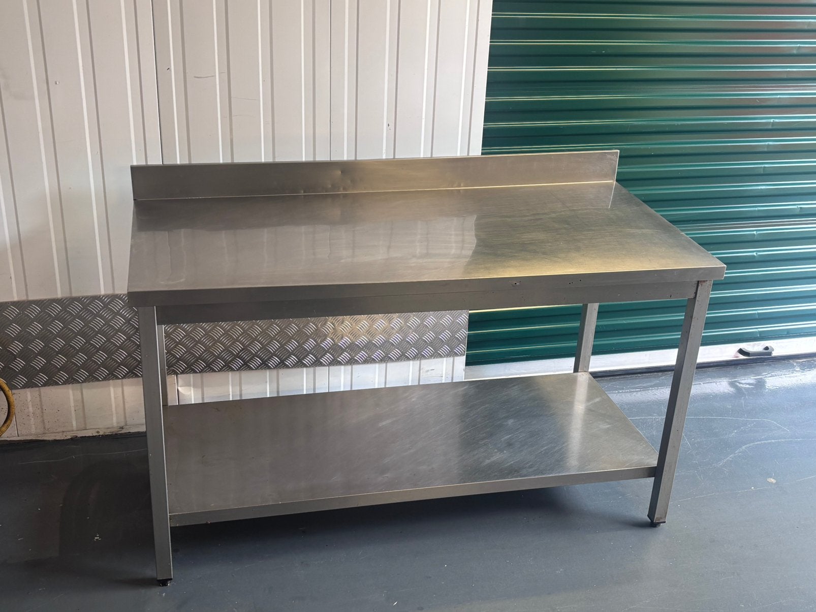 Rvs Tafel horeca restaurant cafe, Ophalen