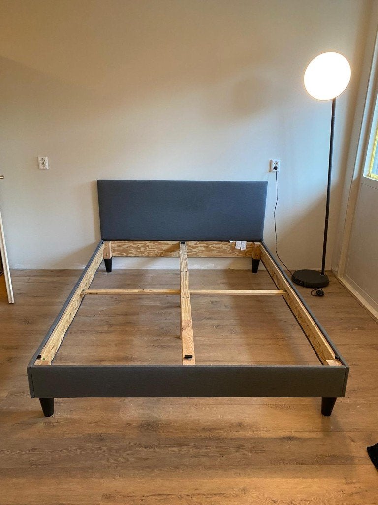 SÄBÖVIK boxspring, Ophalen, Gebruikt, Tweepersoons, 200 cm