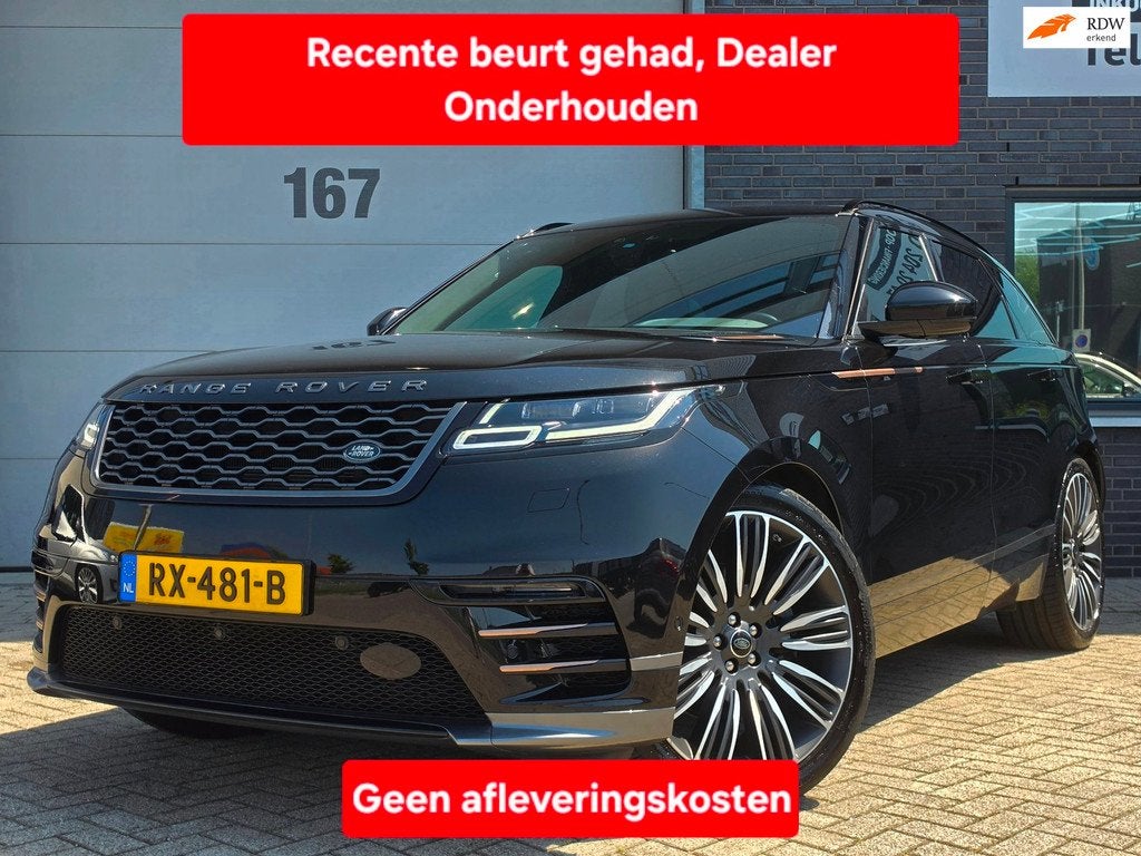 Land Rover Range Rover Velar 3.0 V6 SC AWD R-Dynamic P380|Lu, Auto's, Land Rover, Gebruikt, 2995 cc, Bedrijf, SUV of Terreinwagen