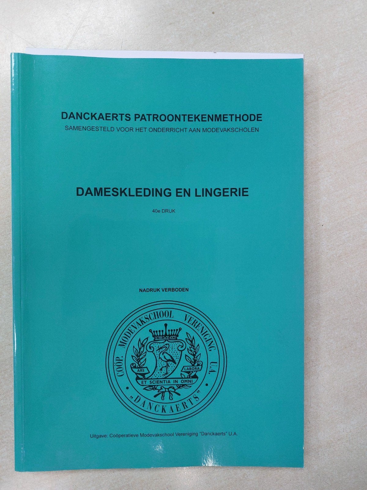 Danckaerts Patroontekenmethode Dameskleding en Lingerie, Overige merken, Vrouw, Ophalen of Verzenden, Overige typen